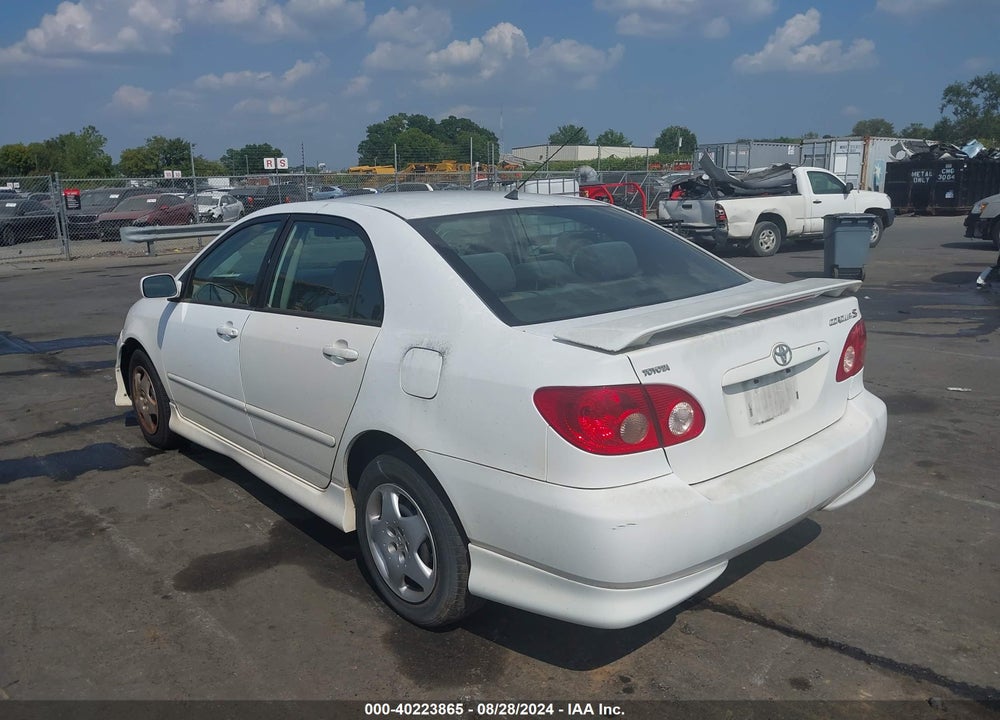 2005 TOYOTA COROLLA S VIN: 2T1BR32E85C469973