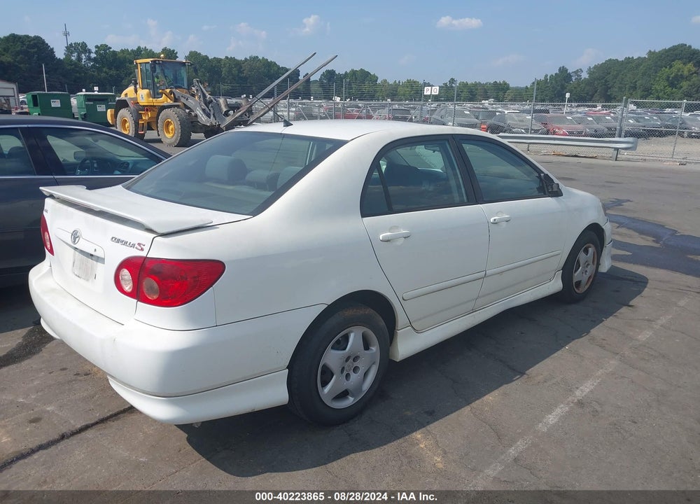 2005 TOYOTA COROLLA S VIN: 2T1BR32E85C469973