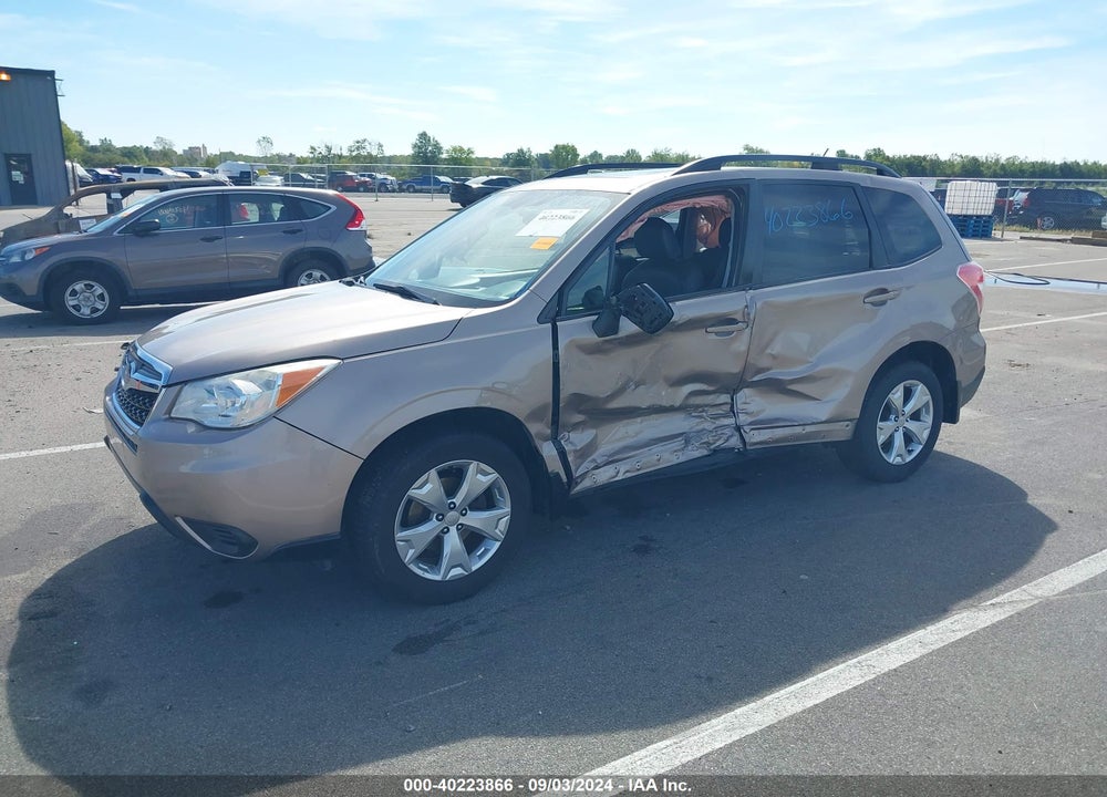 2014 SUBARU FORESTER 2.5I PREMIUM VIN: JF2SJAEC3EH428198