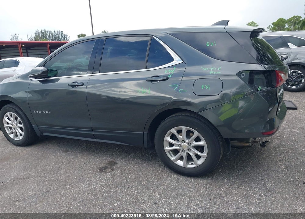 2020 CHEVROLET EQUINOX FWD LT 1.5L TURBO VIN: 3GNAXKEV2LL267512