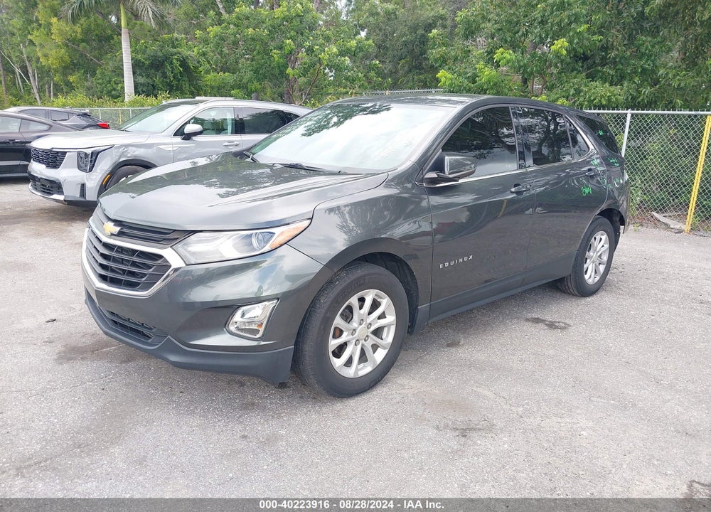 2020 CHEVROLET EQUINOX FWD LT 1.5L TURBO VIN: 3GNAXKEV2LL267512