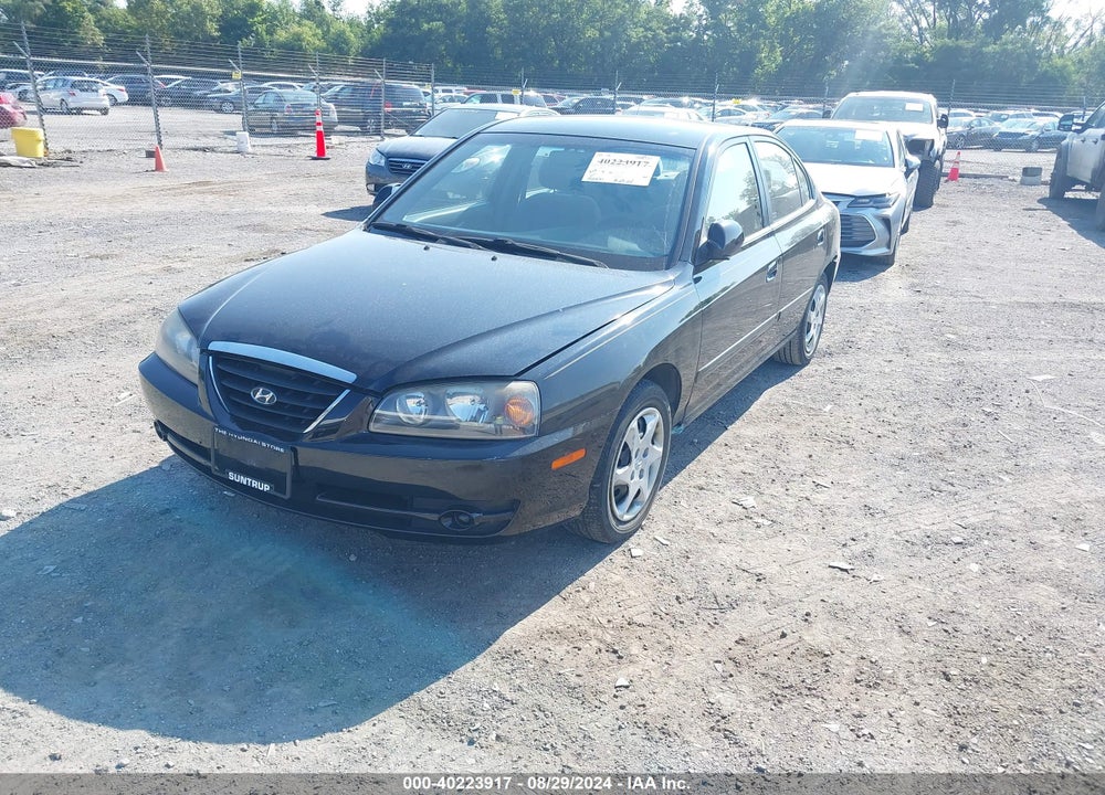 2005 HYUNDAI ELANTRA GLS/GT VIN: KMHDN46D75U188659