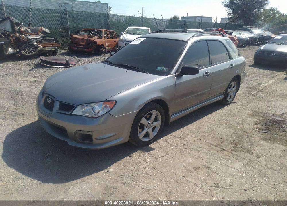 2007 SUBARU IMPREZA VIN: JF1GG61687H806945