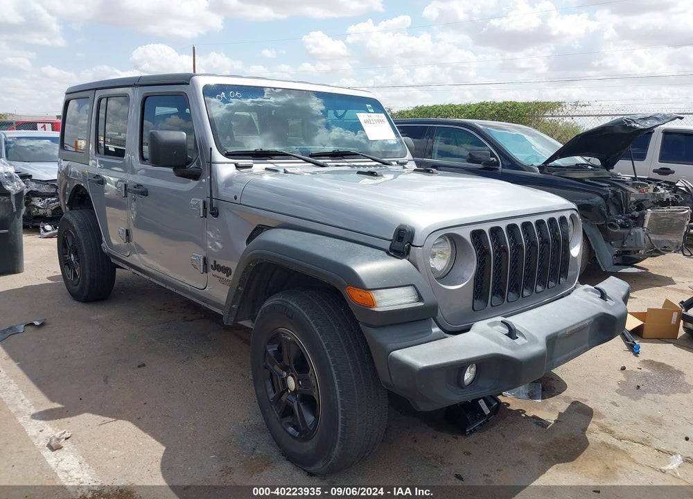 2021 JEEP WRANGLER UNLIMITED SPORT S 4X4 VIN: 1C4HJXDN7MW743580
