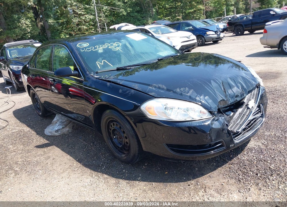 2008 CHEVROLET IMPALA LS VIN: 2G1WB58K689159879