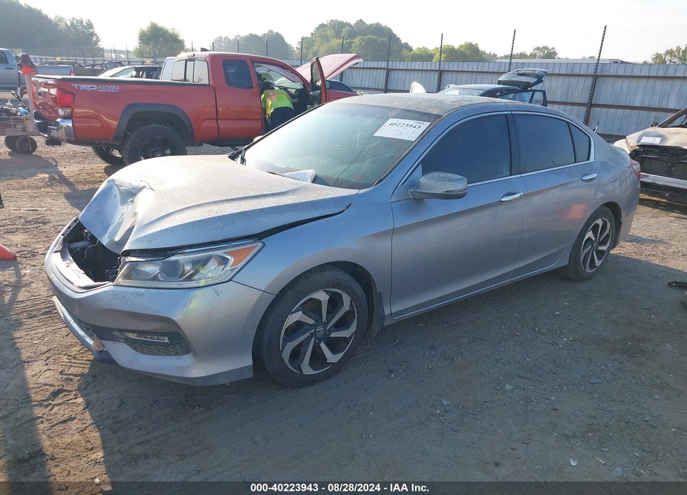 2016 HONDA ACCORD EX-L VIN: 1HGCR2F84GA105982