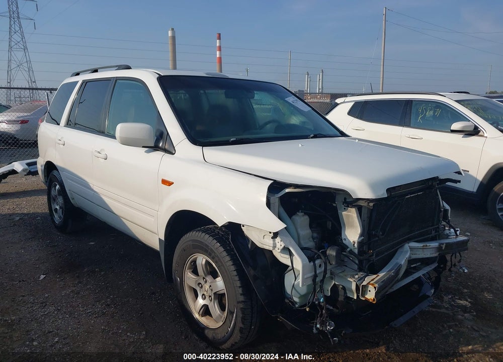 2007 HONDA PILOT EX-L VIN: 5FNYF28567B043265