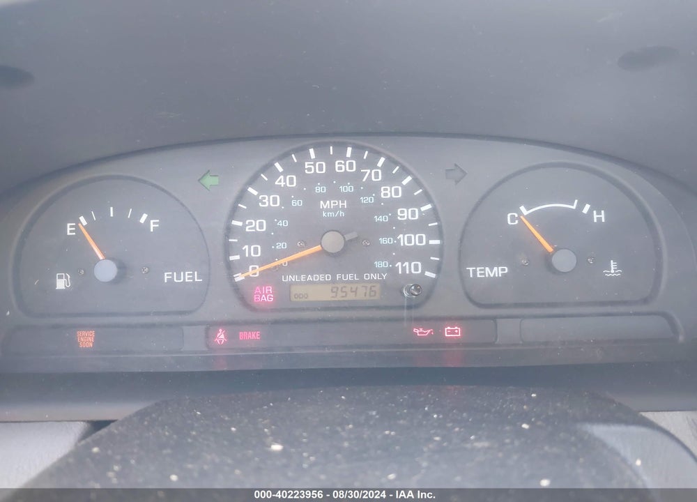 1998 NISSAN FRONTIER SE/XE VIN: 1N6DD26Y2WC372037