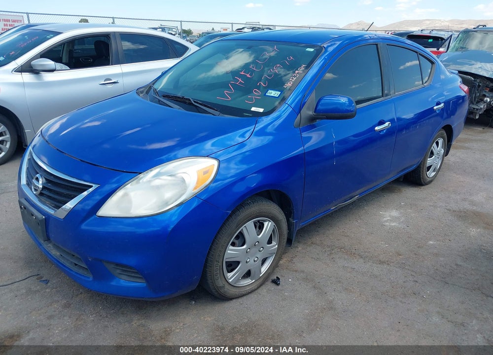 2014 NISSAN VERSA 1.6 SV VIN: 3N1CN7AP2EL814697