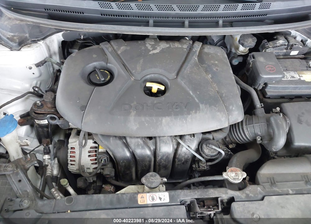 2016 KIA FORTE LX VIN: KNAFX4A62G5446628