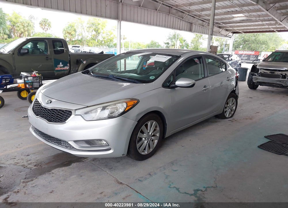 2016 KIA FORTE LX VIN: KNAFX4A62G5446628
