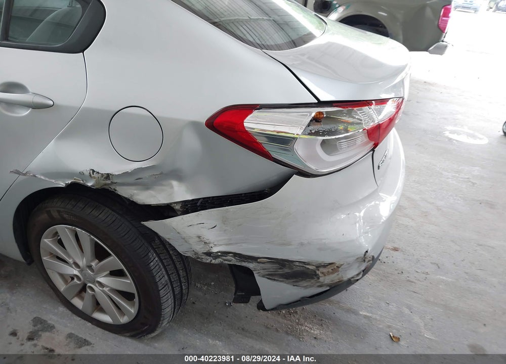 2016 KIA FORTE LX VIN: KNAFX4A62G5446628