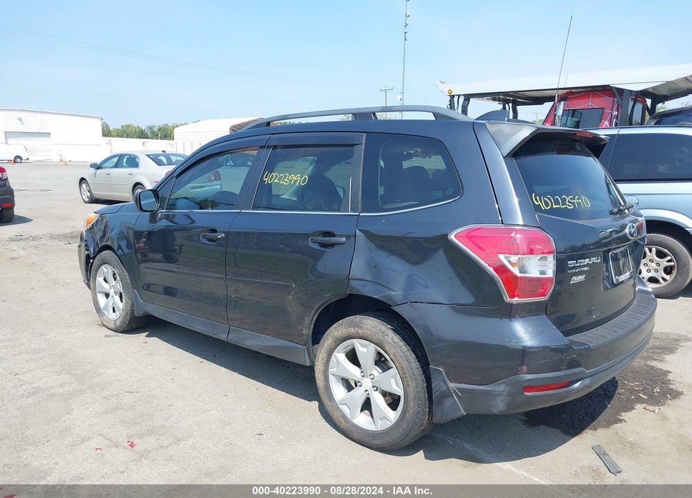 2016 SUBARU FORESTER 2.5I LIMITED VIN: JF2SJAHC9GH423201