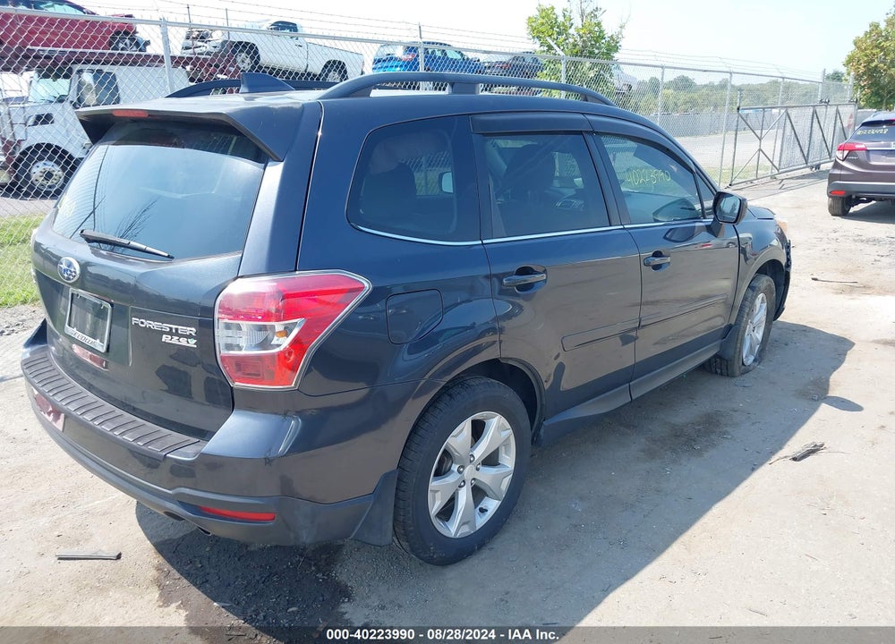 2016 SUBARU FORESTER 2.5I LIMITED VIN: JF2SJAHC9GH423201