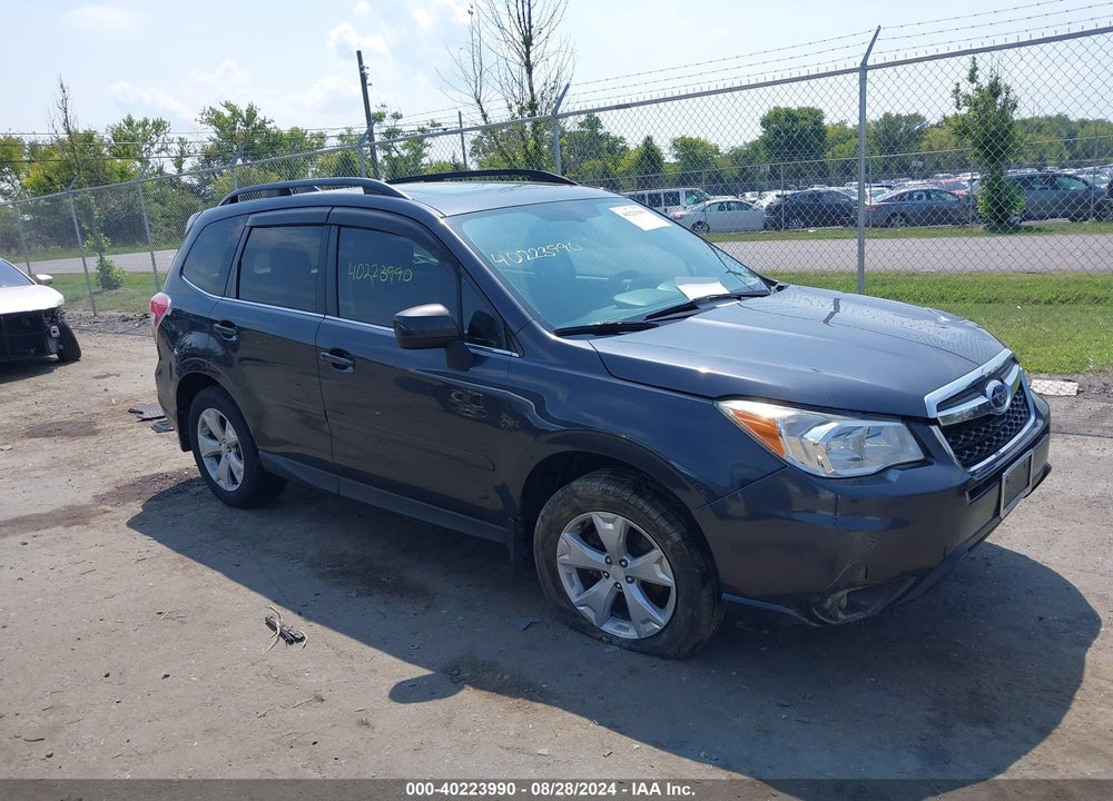 2016 SUBARU FORESTER 2.5I LIMITED VIN: JF2SJAHC9GH423201