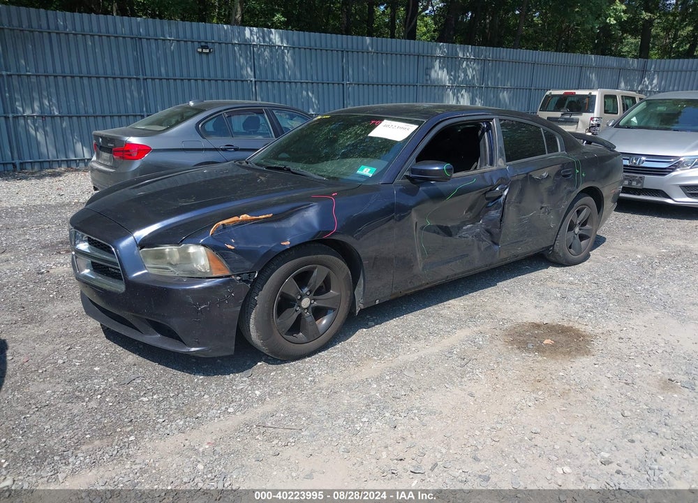 2012 DODGE CHARGER SE VIN: 2C3CDXBG1CH190321