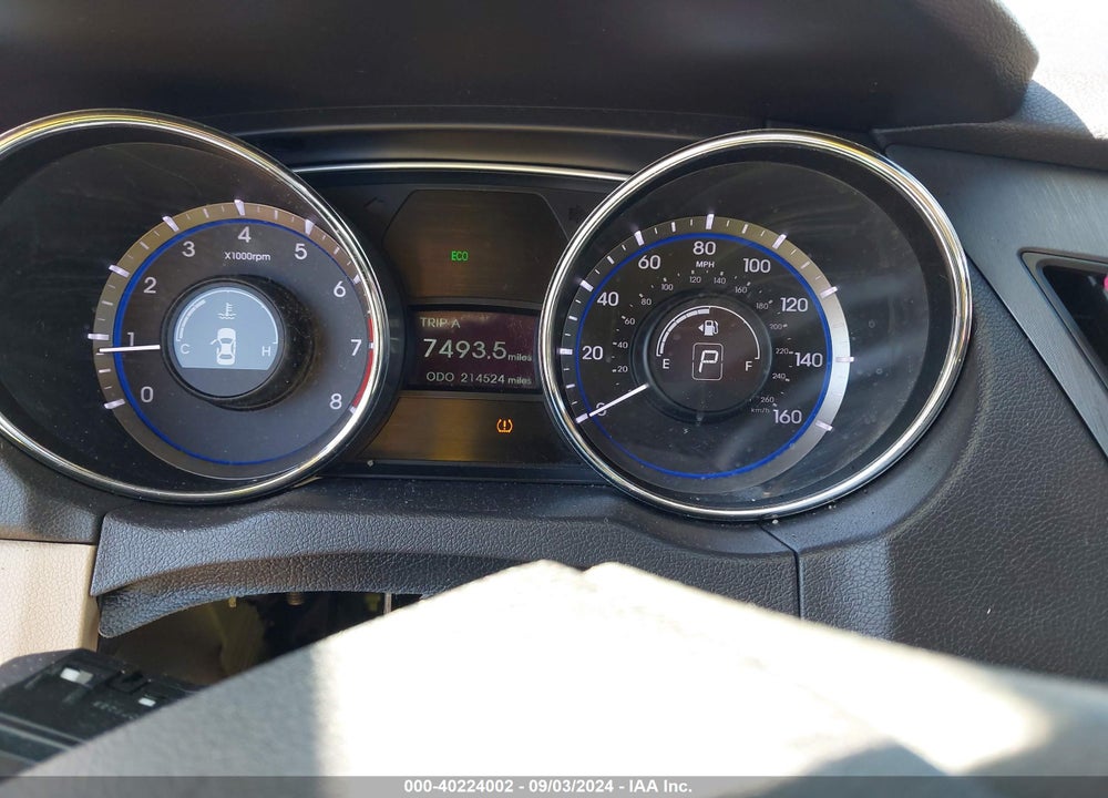 2011 HYUNDAI SONATA GLS VIN: 5NPEB4ACXBH145195