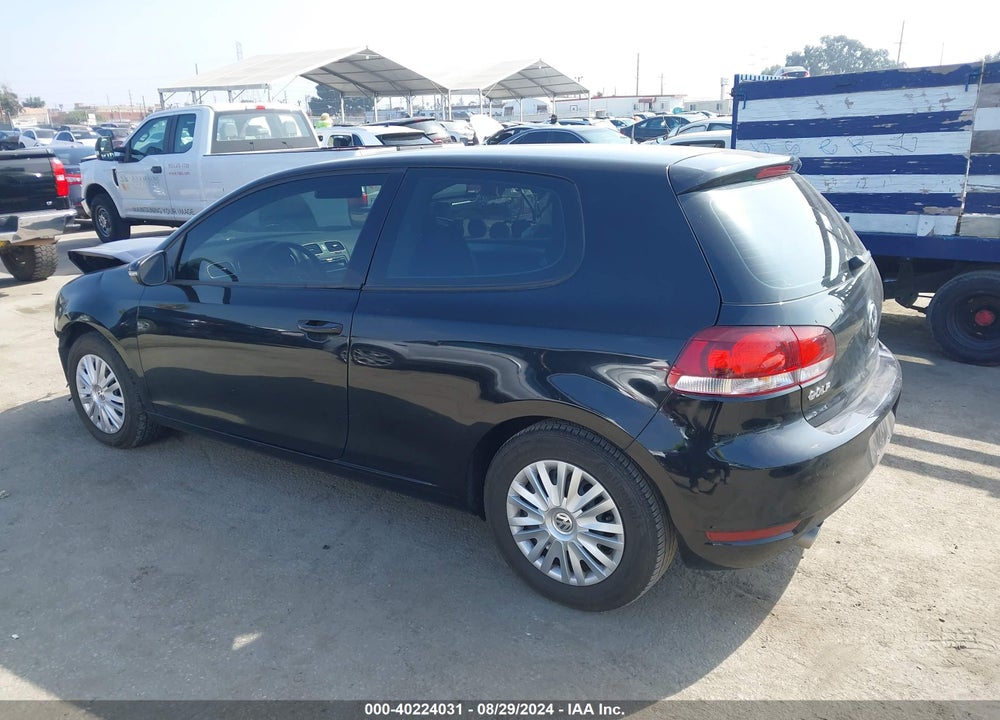 2011 VOLKSWAGEN GOLF 2.5L 2-DOOR VIN: WVWBB7AJXBW345183