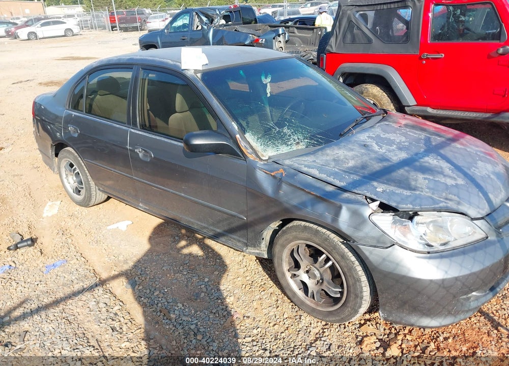 2004 HONDA CIVIC LX VIN: 2HGES16514H524267