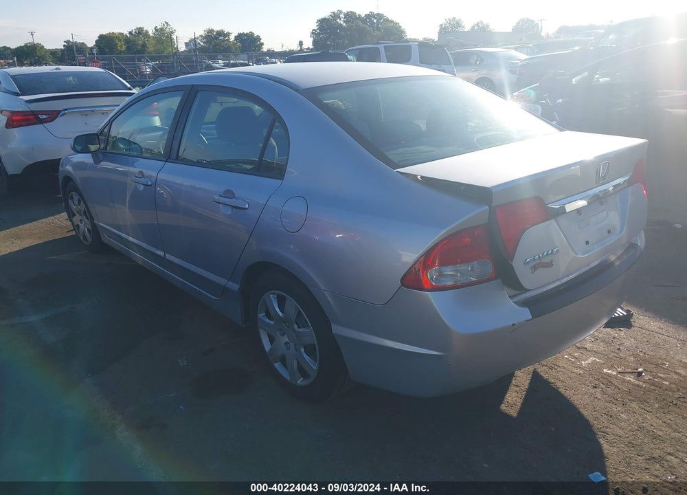 2010 HONDA CIVIC LX VIN: 19XFA1F53AE020056