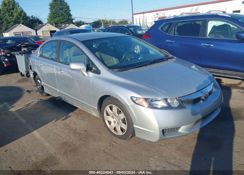 2010 HONDA CIVIC LX VIN: 19XFA1F53AE020056