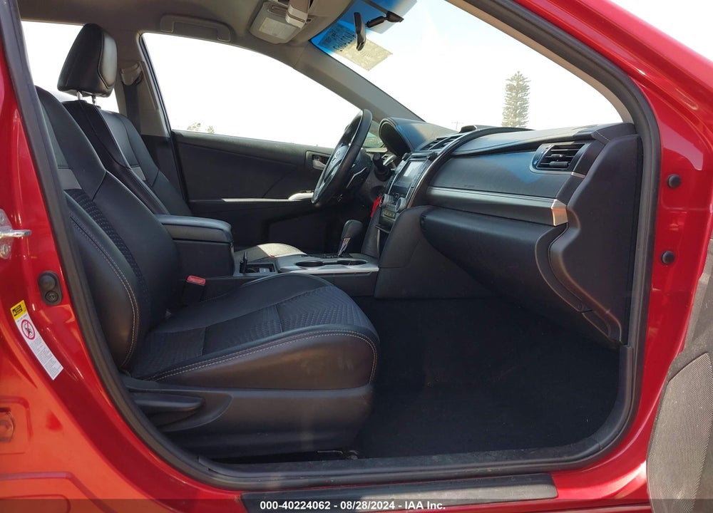2012 TOYOTA CAMRY SE VIN: 4T1BF1FK5CU606800