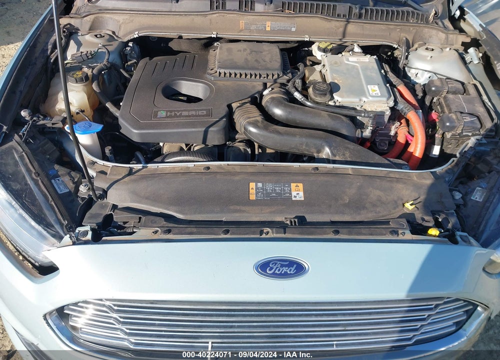 2013 FORD FUSION HYBRID SE VIN: 3FA6P0LU3DR240319