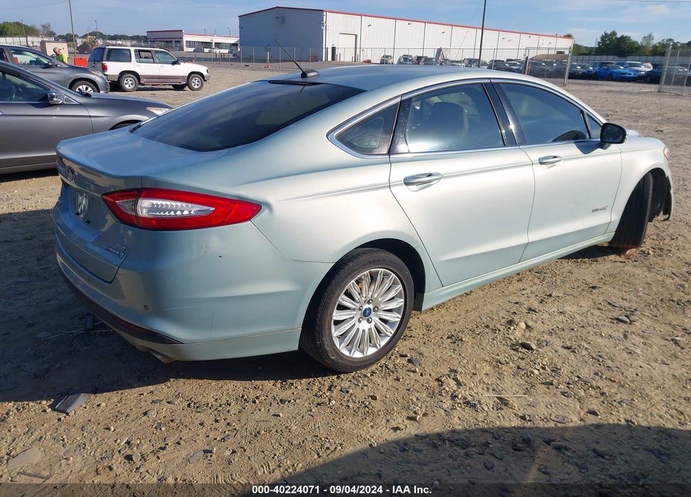 2013 FORD FUSION HYBRID SE VIN: 3FA6P0LU3DR240319