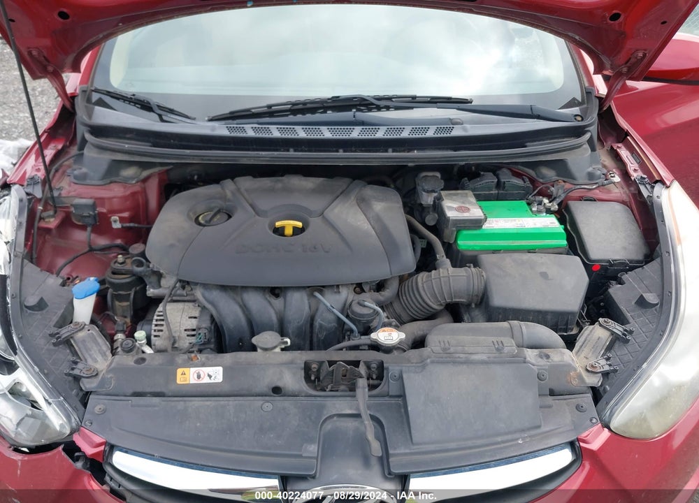 2013 HYUNDAI ELANTRA GLS VIN: 5NPDH4AE9DH368889