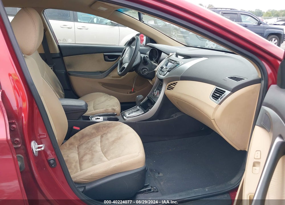 2013 HYUNDAI ELANTRA GLS VIN: 5NPDH4AE9DH368889