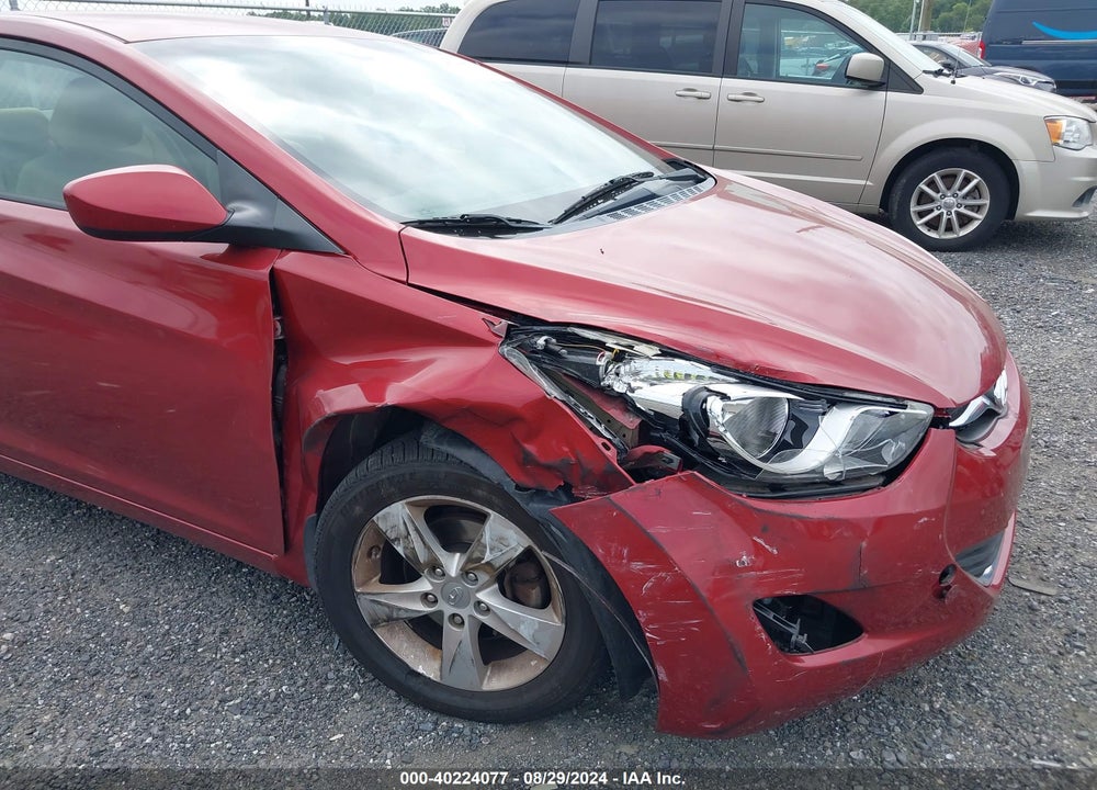 2013 HYUNDAI ELANTRA GLS VIN: 5NPDH4AE9DH368889