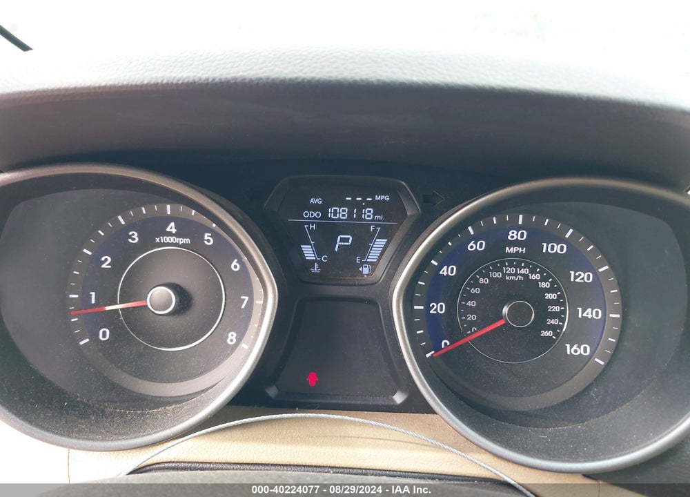 2013 HYUNDAI ELANTRA GLS VIN: 5NPDH4AE9DH368889