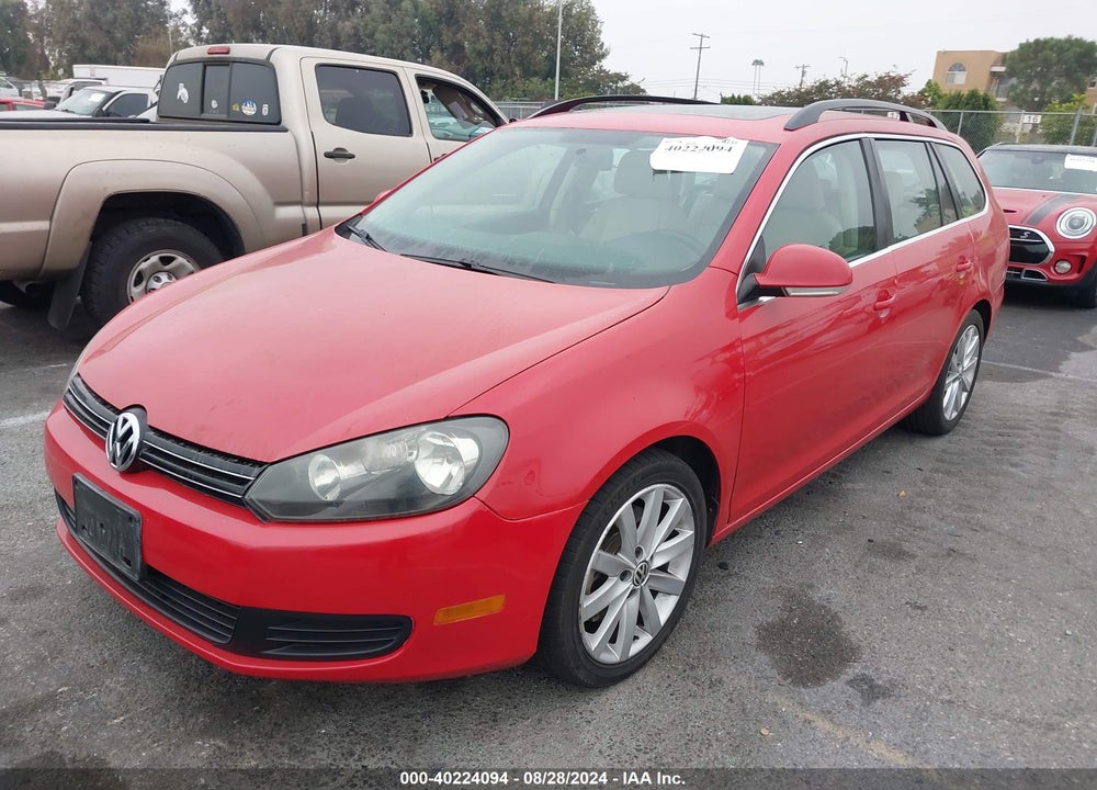 2012 VOLKSWAGEN JETTA SPORTWAGEN 2.0L TDI VIN: 3VWPL7AJ1CM603978