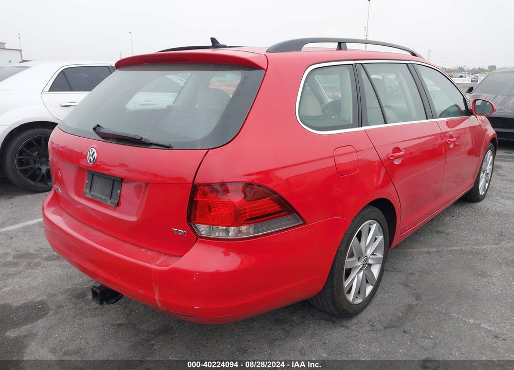 2012 VOLKSWAGEN JETTA SPORTWAGEN 2.0L TDI VIN: 3VWPL7AJ1CM603978