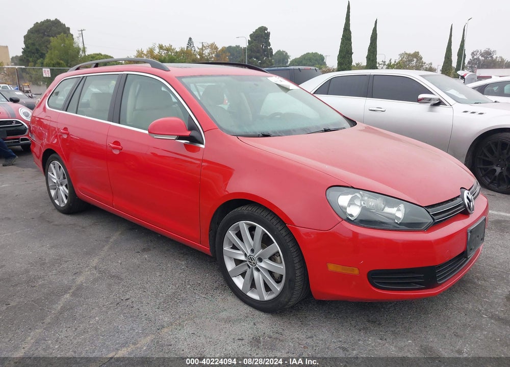 2012 VOLKSWAGEN JETTA SPORTWAGEN 2.0L TDI VIN: 3VWPL7AJ1CM603978