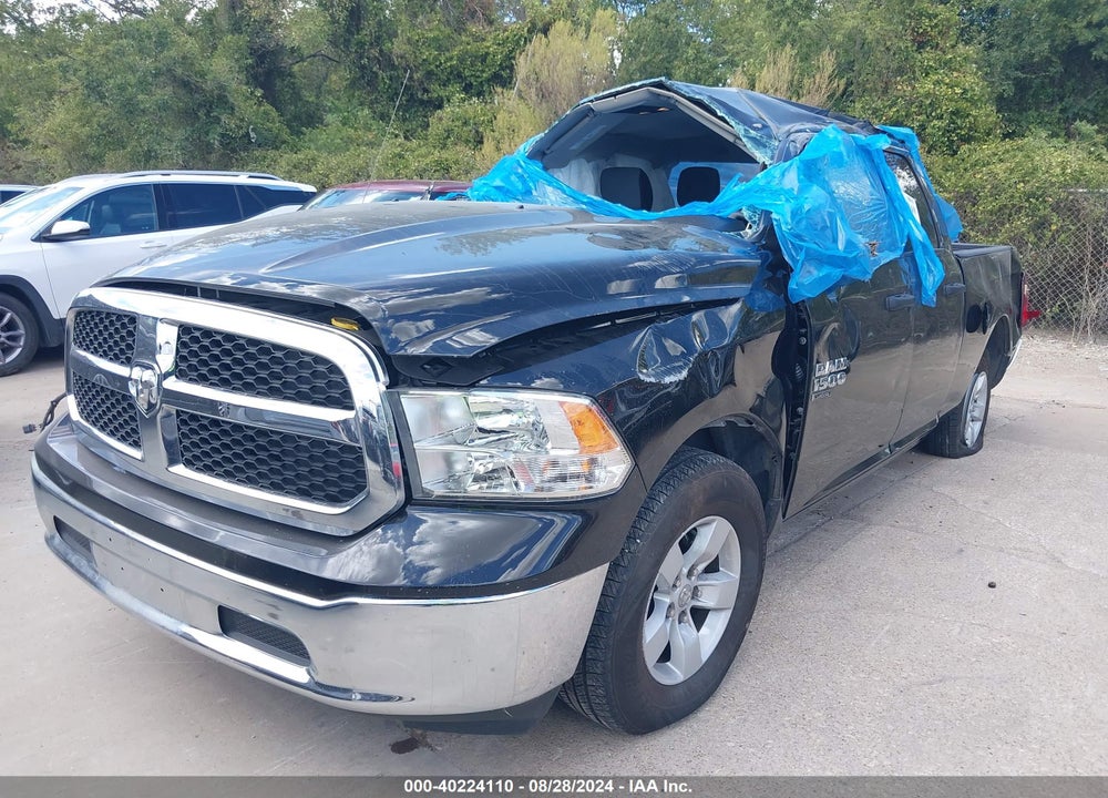 2024 RAM 1500 CLASSIC SLT QUAD CAB 4X2 6'4 BOX VIN: 1C6RR6GG7RS123192