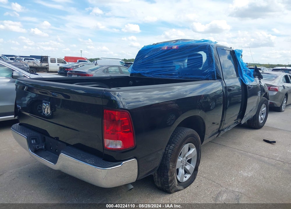2024 RAM 1500 CLASSIC SLT QUAD CAB 4X2 6'4 BOX VIN: 1C6RR6GG7RS123192