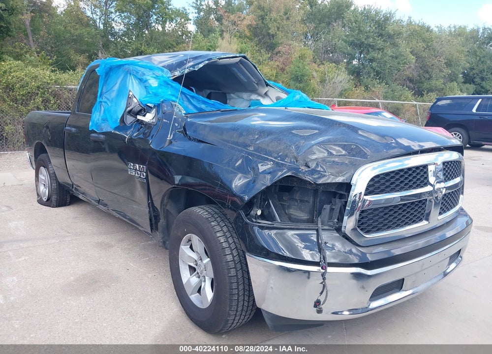 2024 RAM 1500 CLASSIC SLT QUAD CAB 4X2 6'4 BOX VIN: 1C6RR6GG7RS123192