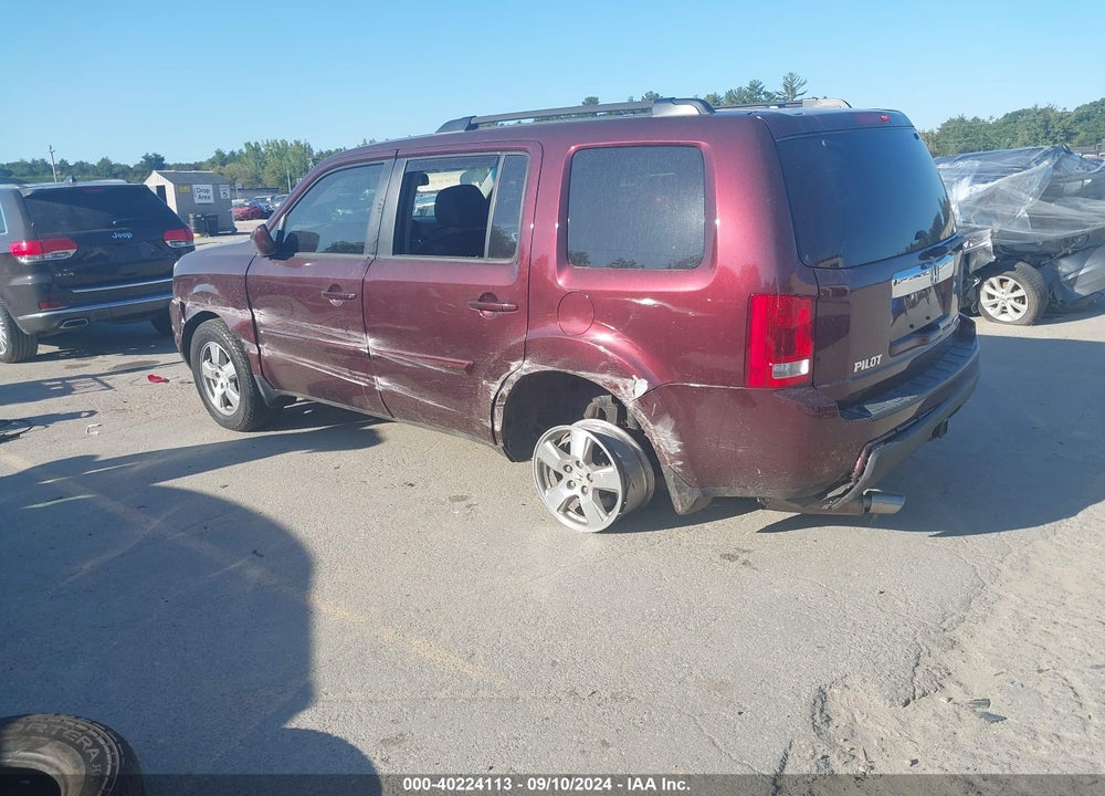 2011 HONDA PILOT EX-L VIN: 5FNYF4H64BB057517
