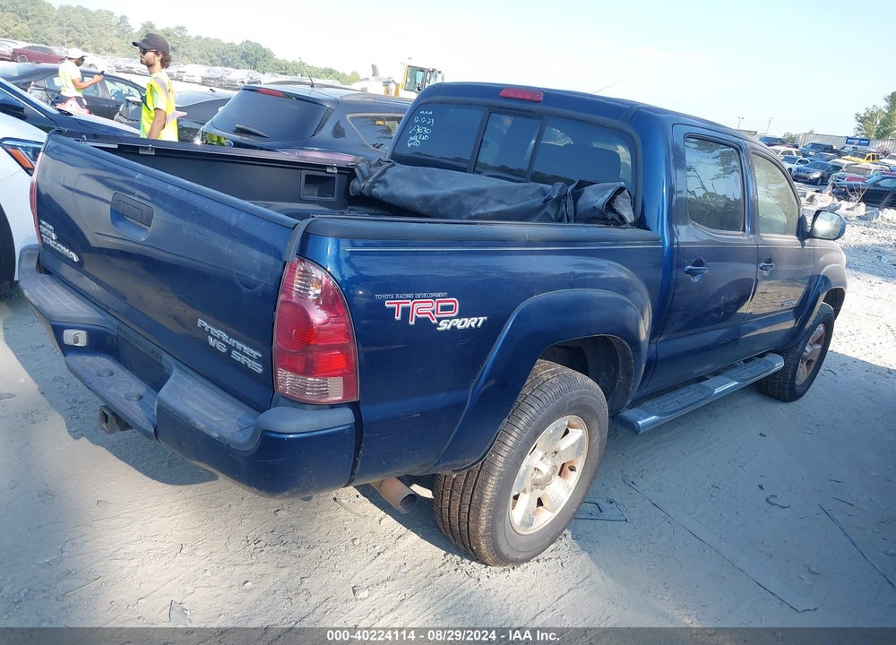 2005 TOYOTA TACOMA PRERUNNER V6 VIN: 3TMJU62N95M003830