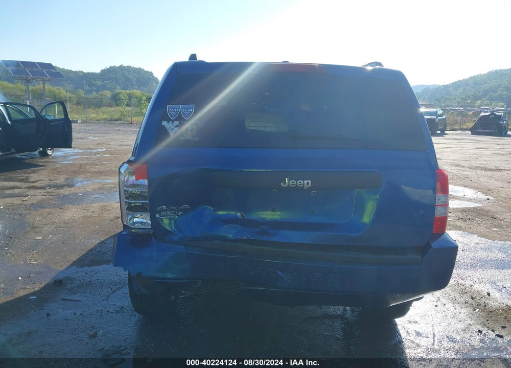2009 JEEP PATRIOT SPORT VIN: 1J4FF28BX9D228226