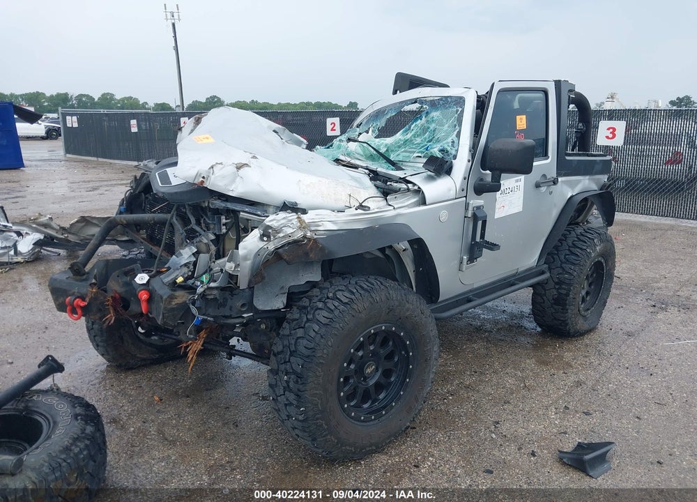 2012 JEEP WRANGLER SPORT VIN: 1C4GJWAG2CL262907