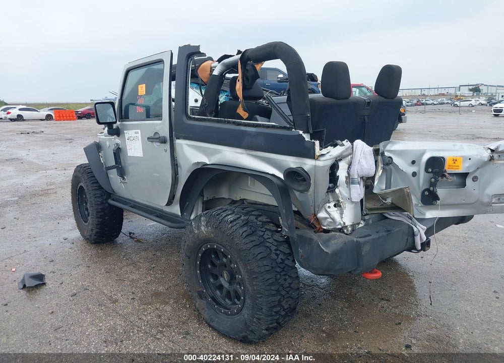 2012 JEEP WRANGLER SPORT VIN: 1C4GJWAG2CL262907