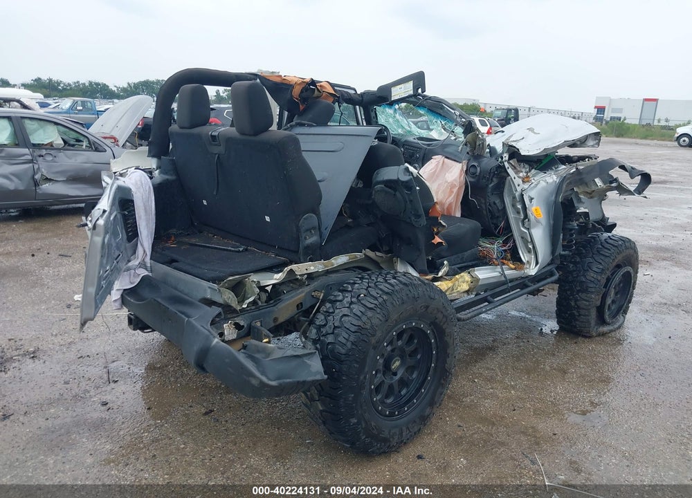 2012 JEEP WRANGLER SPORT VIN: 1C4GJWAG2CL262907