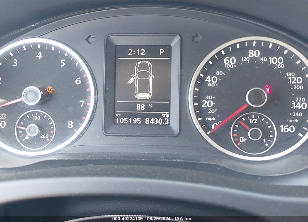 2017 VOLKSWAGEN TIGUAN 2.0T/2.0T S VIN: WVGBV7AX5HK027771