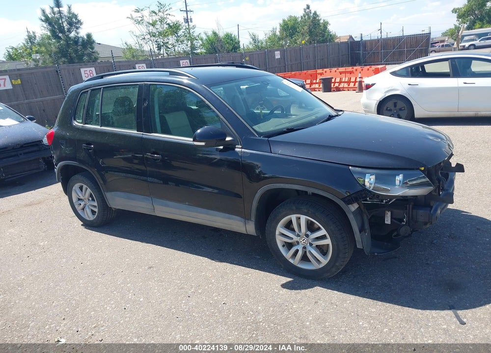 2017 VOLKSWAGEN TIGUAN 2.0T/2.0T S VIN: WVGBV7AX5HK027771