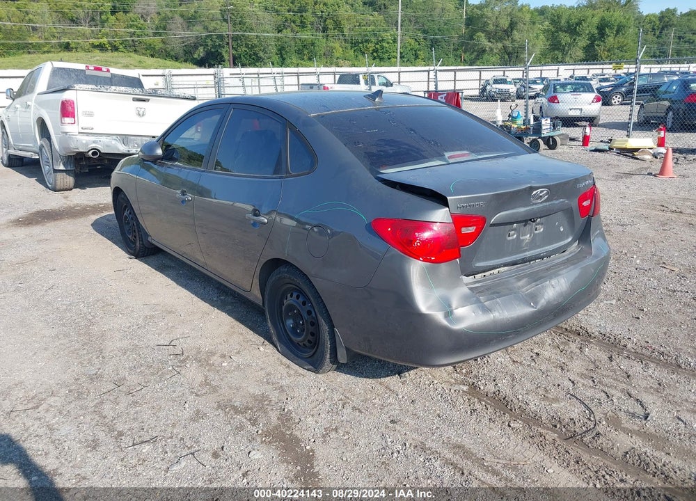 2009 HYUNDAI ELANTRA GLS VIN: KMHDU46D69U747899