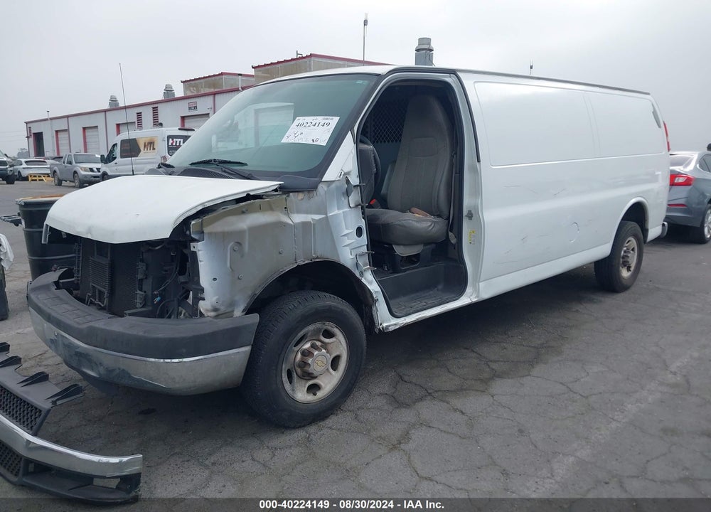 2011 CHEVROLET EXPRESS 2500 WORK VAN VIN: 1GCWGGCA7B1104243