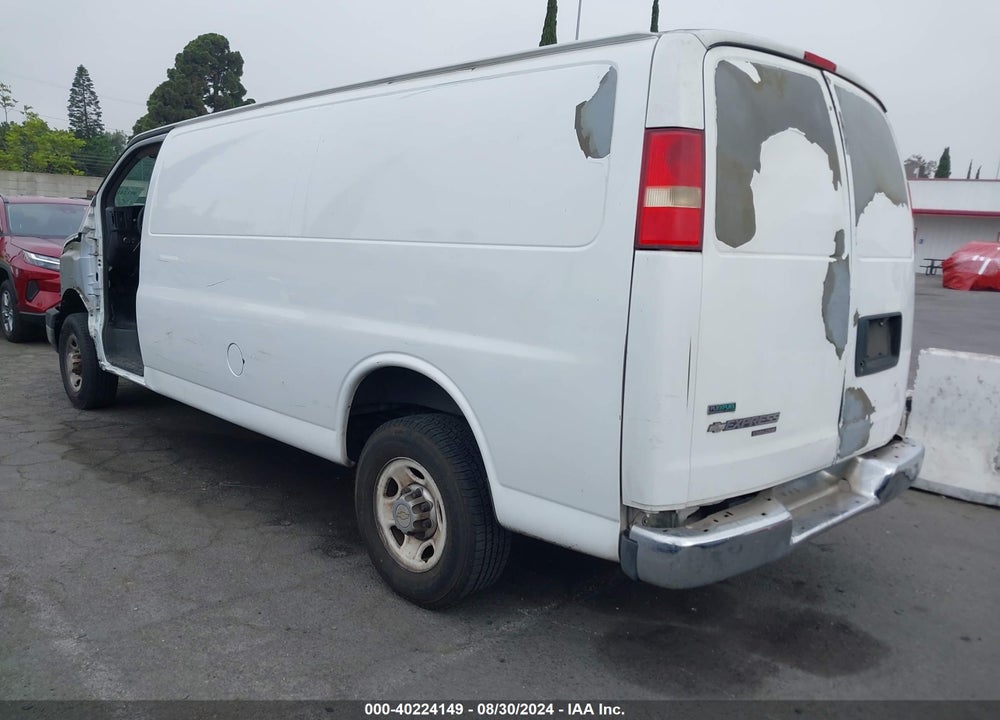 2011 CHEVROLET EXPRESS 2500 WORK VAN VIN: 1GCWGGCA7B1104243