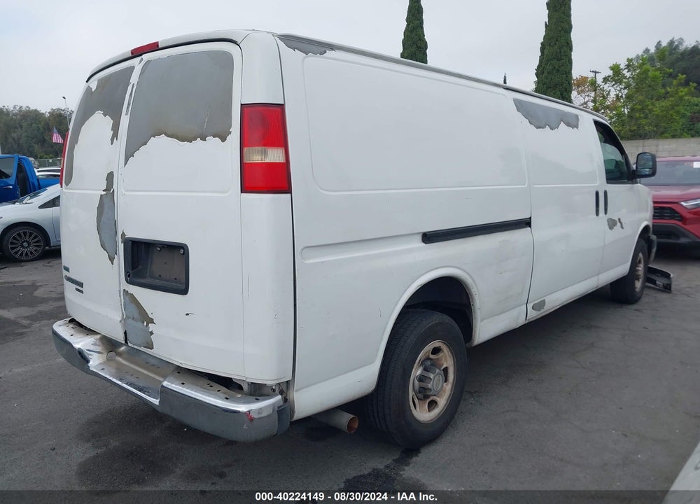 2011 CHEVROLET EXPRESS 2500 WORK VAN VIN: 1GCWGGCA7B1104243